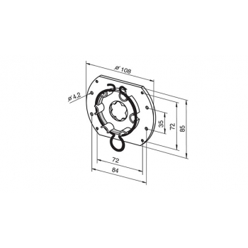 Uchwyt LT 50, BeClever, Thyssen, maks. 50 Nm